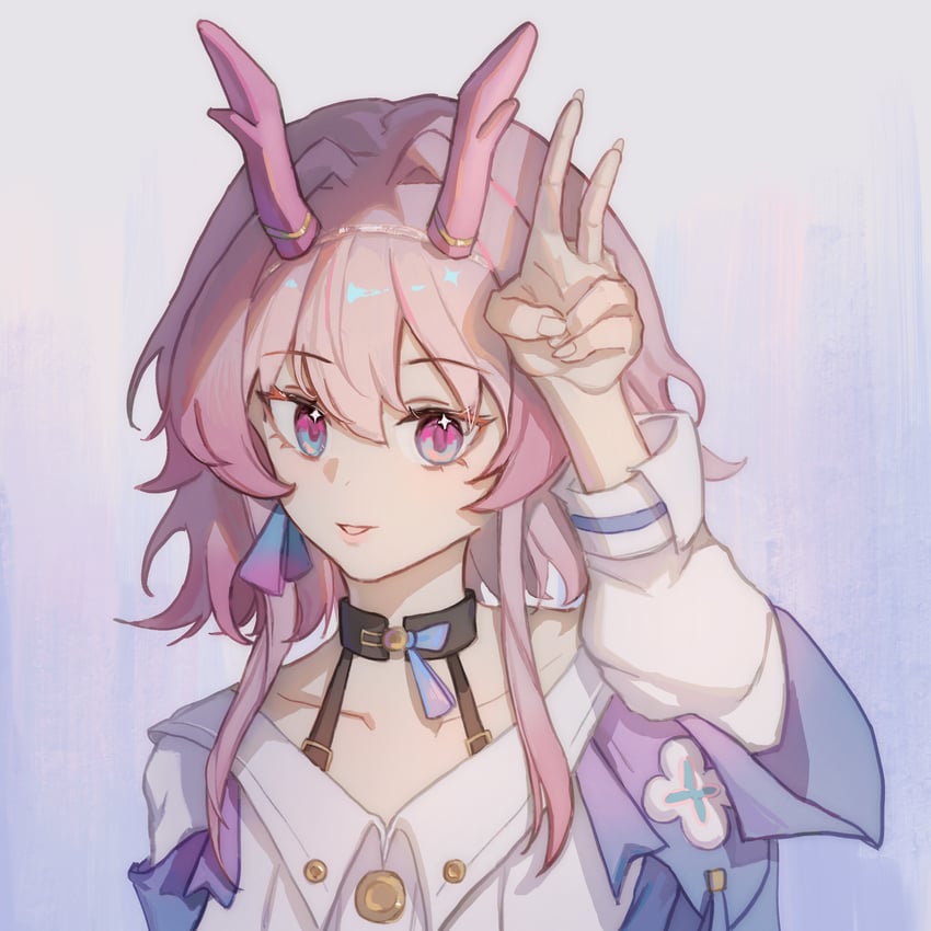 march 7th (honkai and 1 more) drawn by chand_binglan