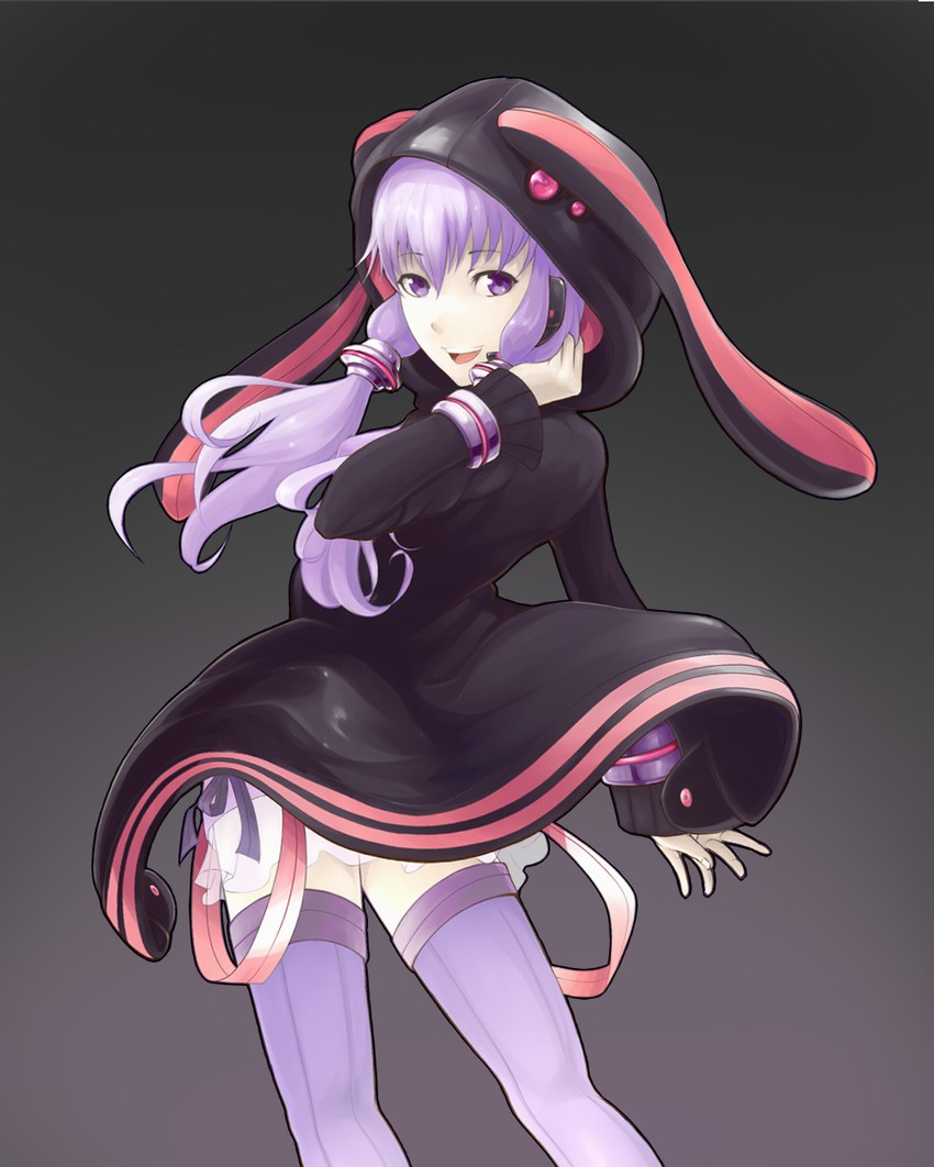 yuzuki yukari (vocaloid and 1 more) drawn by omisodama