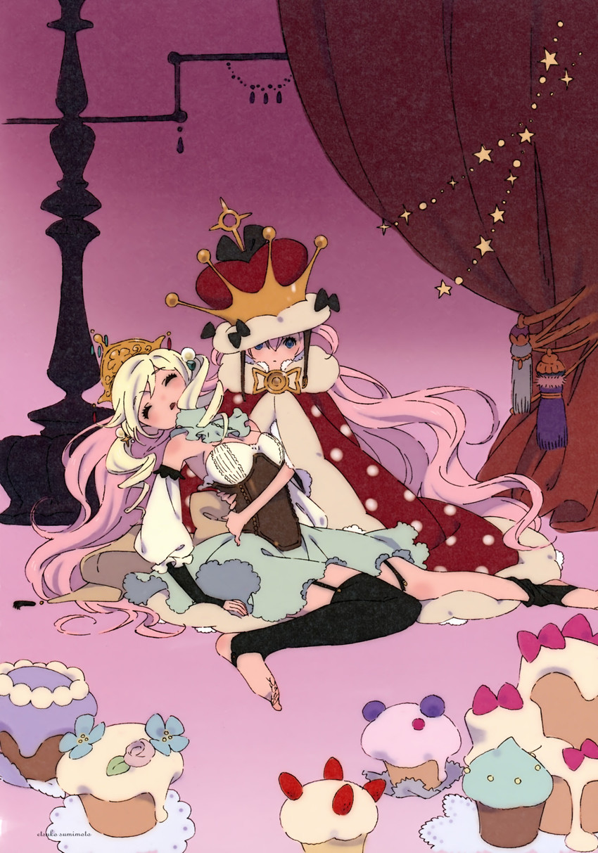 tomoe mami and momoe nagisa (mahou shoujo madoka magica and 1 more)