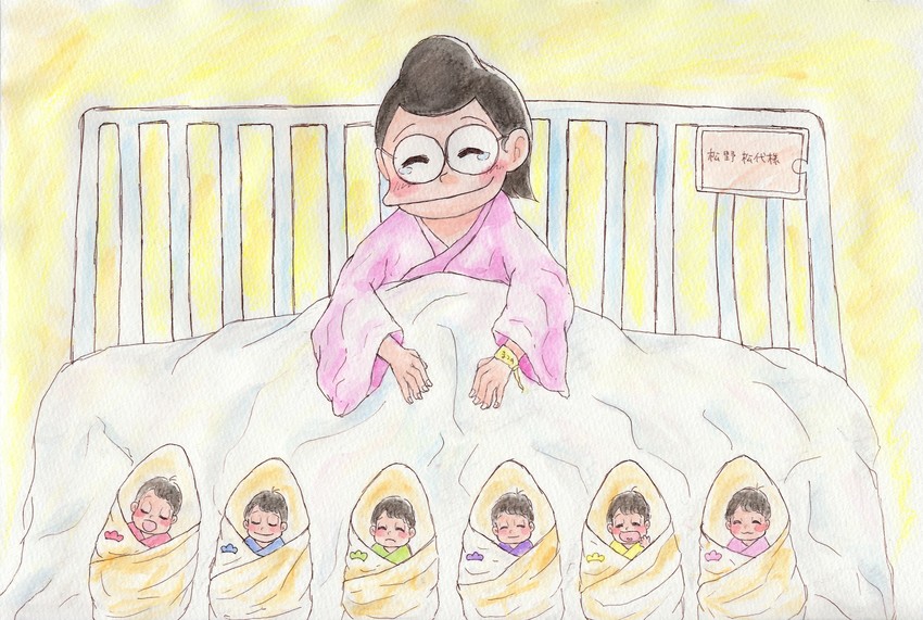 matsuno matsuyo (osomatsu and 1 more) drawn by o-rin000