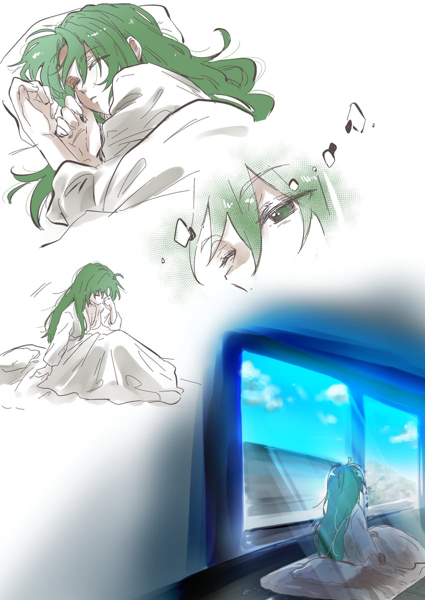 sonozaki mion (higurashi no naku koro ni) drawn by kayo1102