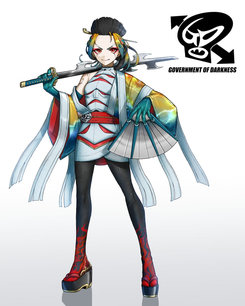 gama goemon (kamen rider and 1 more) drawn by eidenjyou1997