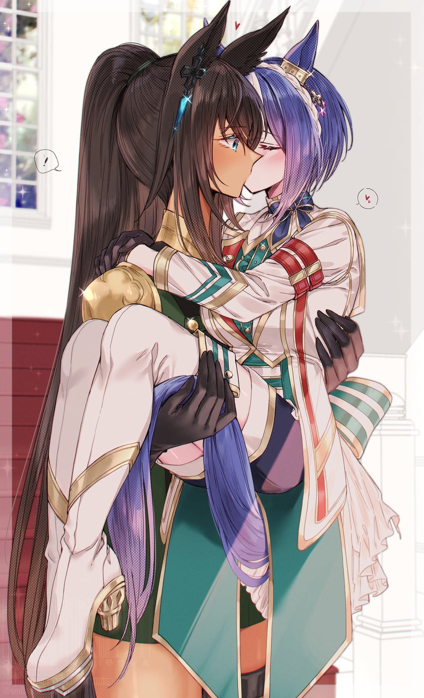 symboli kris s and cesario (umamusume) drawn by tetora_(oudonoishiize)