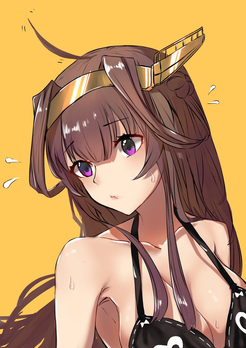 kongou and kongou kai ni (kantai collection) drawn by pleasure_mussel