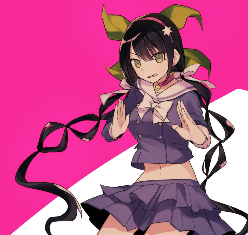 chabashira tenko (danganronpa and 1 more) drawn by minamiya_mia