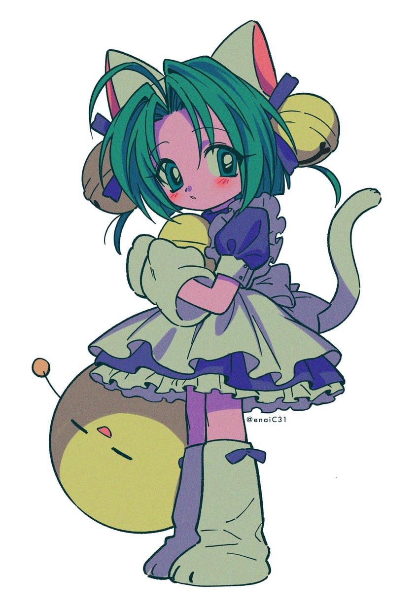 dejiko and gema (di gi charat) drawn by menma_(enaic31)
