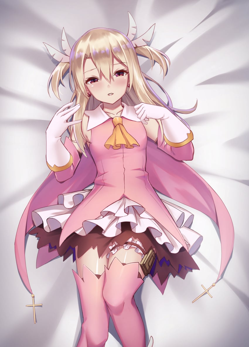 illyasviel von einzbern and prisma illya (fate and 1 more) drawn by shoron