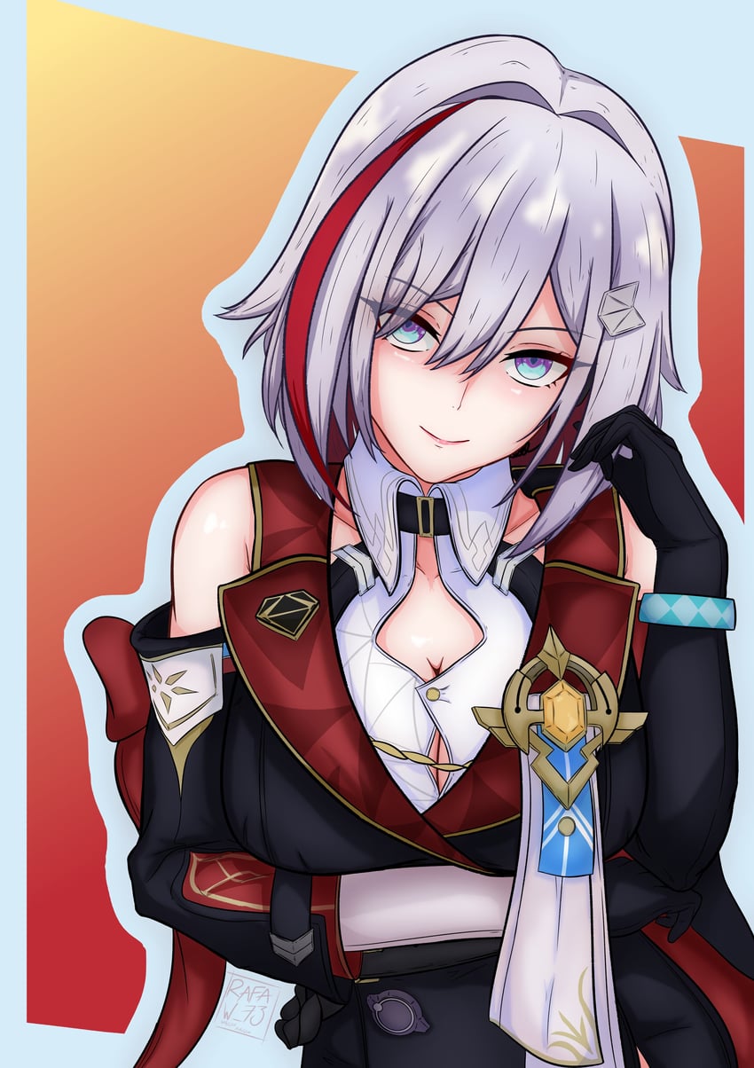 topaz (honkai and 1 more) drawn by rafael_(rafa_w73)
