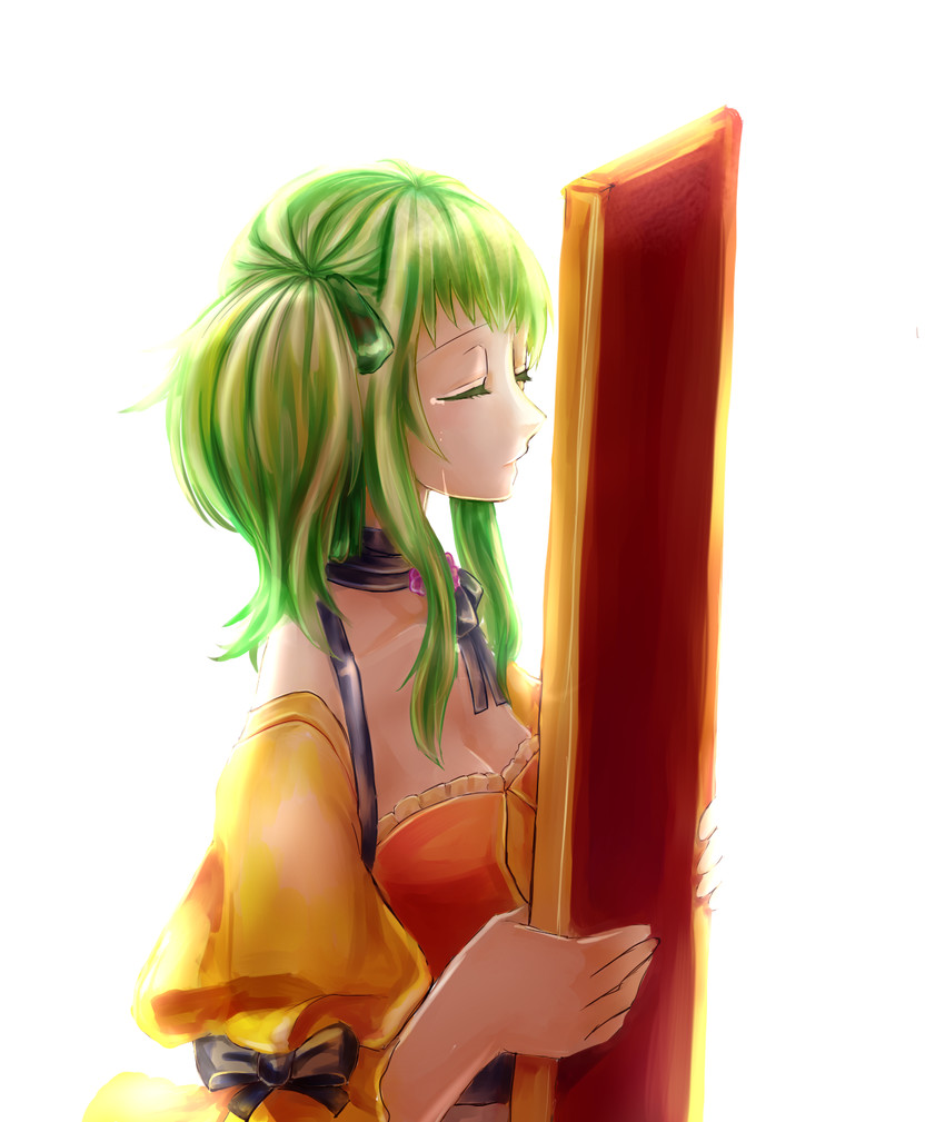 gumi and gumina glassred (vocaloid and 2 more) drawn by seasnow