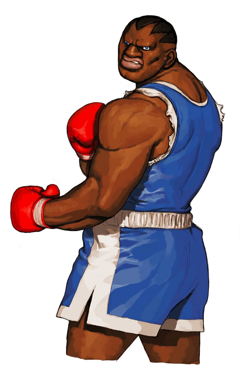 balrog (street fighter and 1 more) drawn by ikeno_daigo