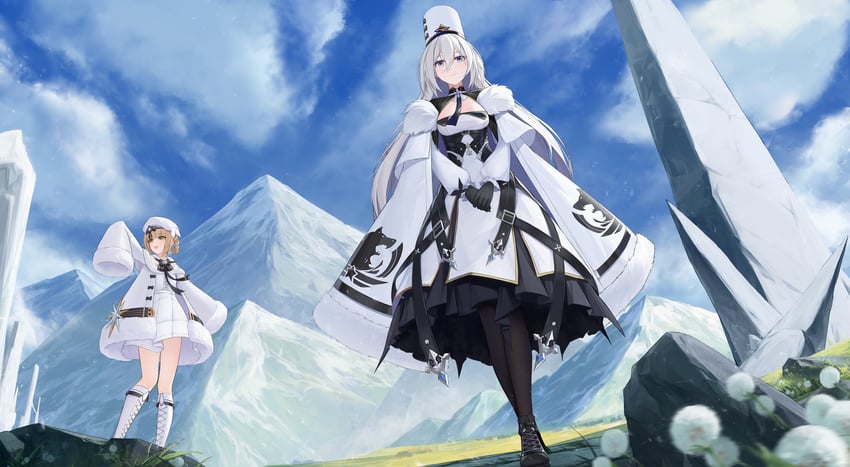 sovetsky soyuz and gremyashchy (azur lane) drawn by yu_(want_rou_nai_zi)