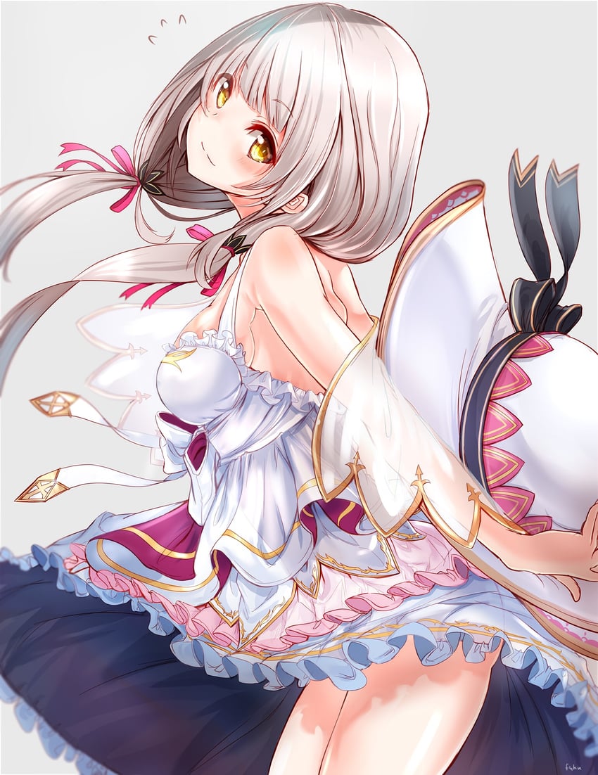 loussier ellerensia (shironeko project) drawn by fuku_kitsune_(fuku_fox)
