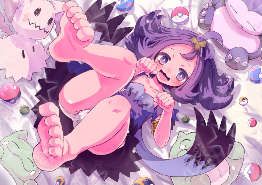 mimikyu, acerola, and snorlax (pokemon and 1 more) drawn by engwork
