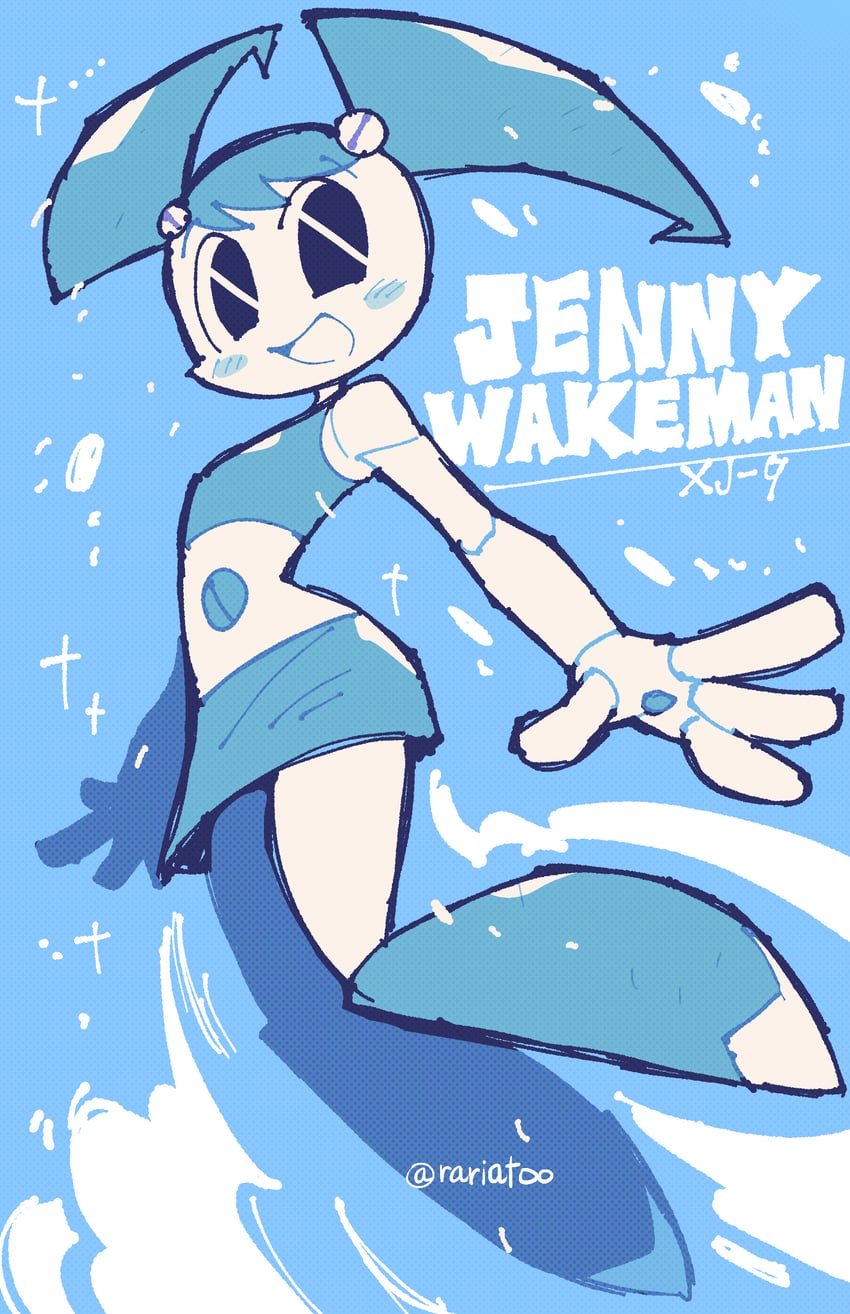 jenny wakeman (my life as a teenage robot) drawn by rariatto_(