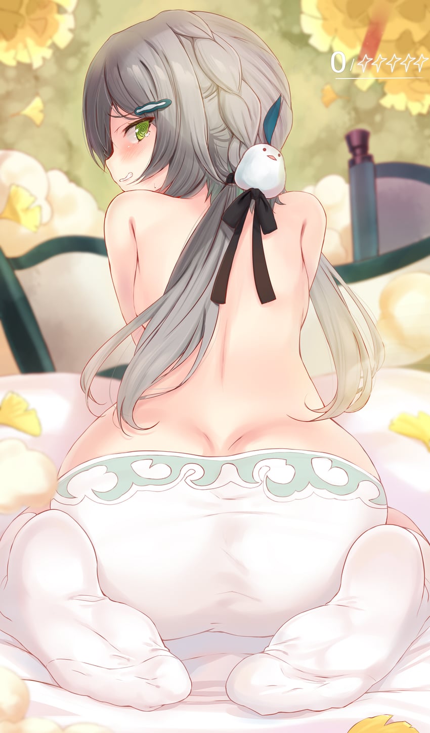 qingque (honkai and 1 more) drawn by komone_ushio