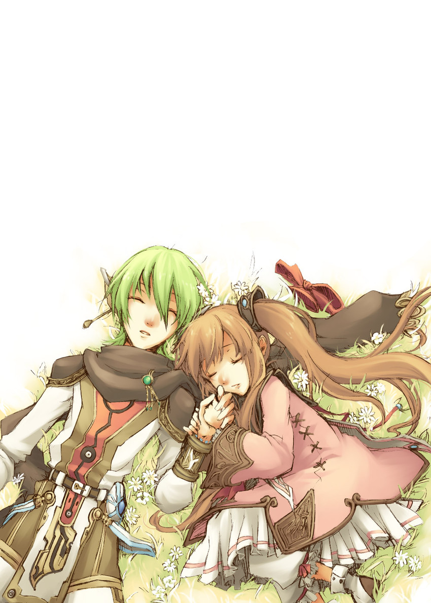 lymle lemuri phi and faize scheifa beleth (star ocean and 1 more) drawn by suzuoka_mizuki