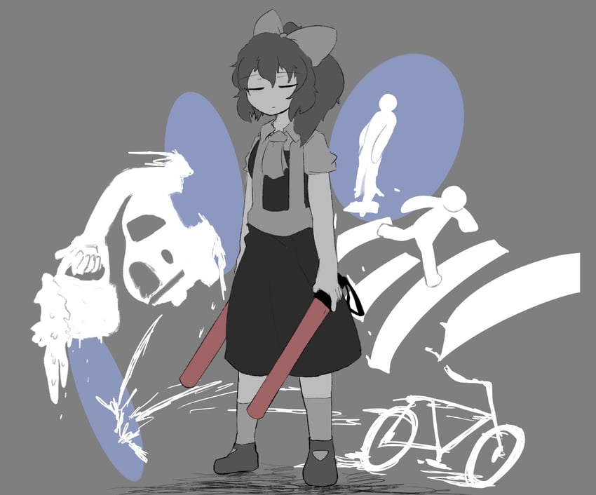 daiyousei and diyusi (touhou and 2 more) drawn by anoponp