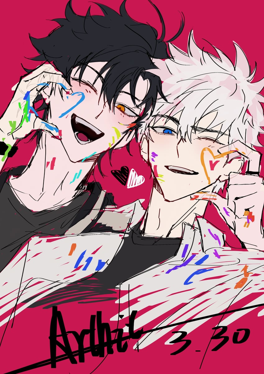 cheng xiaoshi and lu guang (shiguang dailiren) drawn by mrsseven745