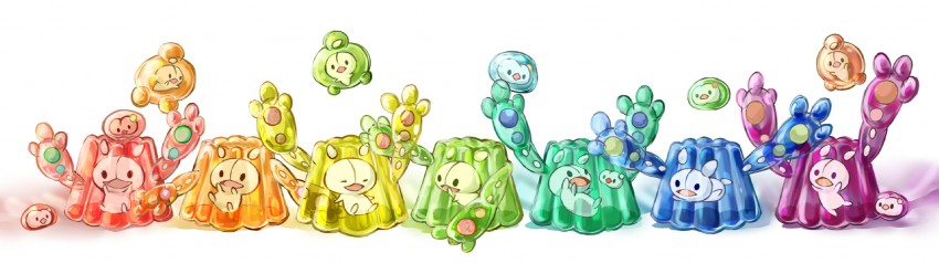 reuniclus, solosis, and duosion (pokemon) drawn by pecoratta