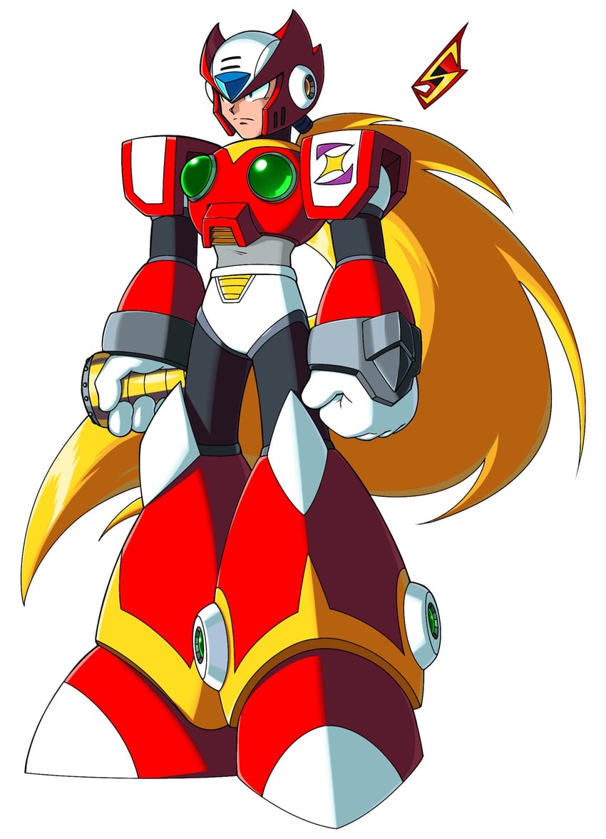 zero (mega man and 1 more) drawn by strike_sketch