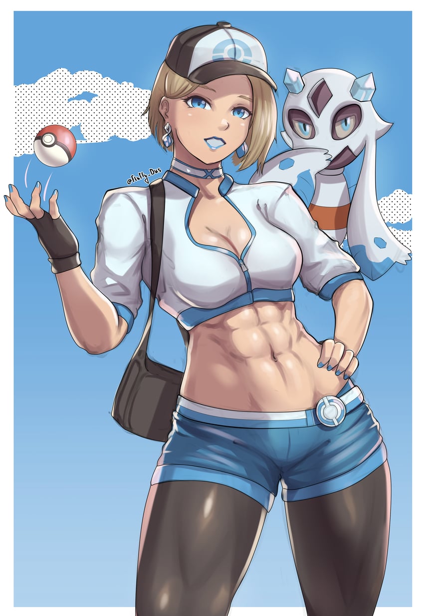 froslass and emma frost (pokemon and 3 more) drawn by fluffydus