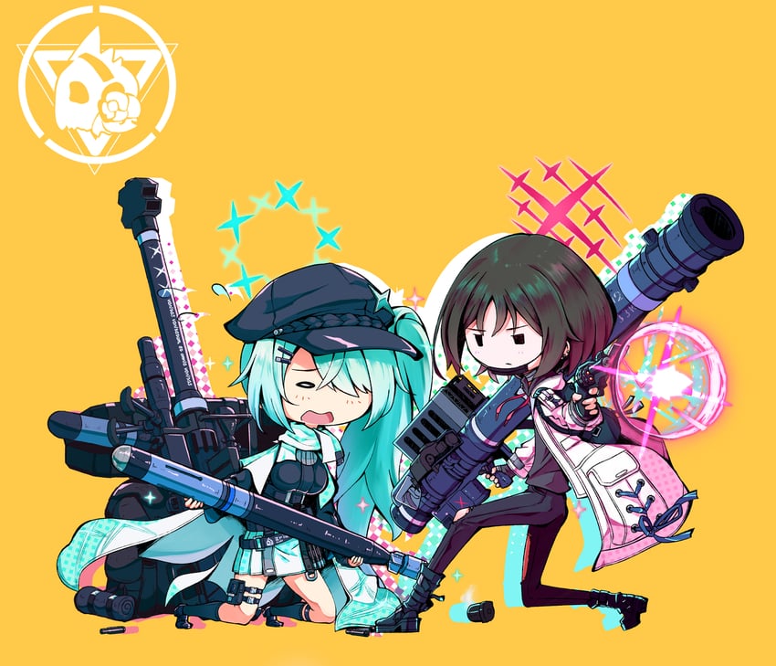 hiyori and misaki (blue archive) drawn by shibuya_susano