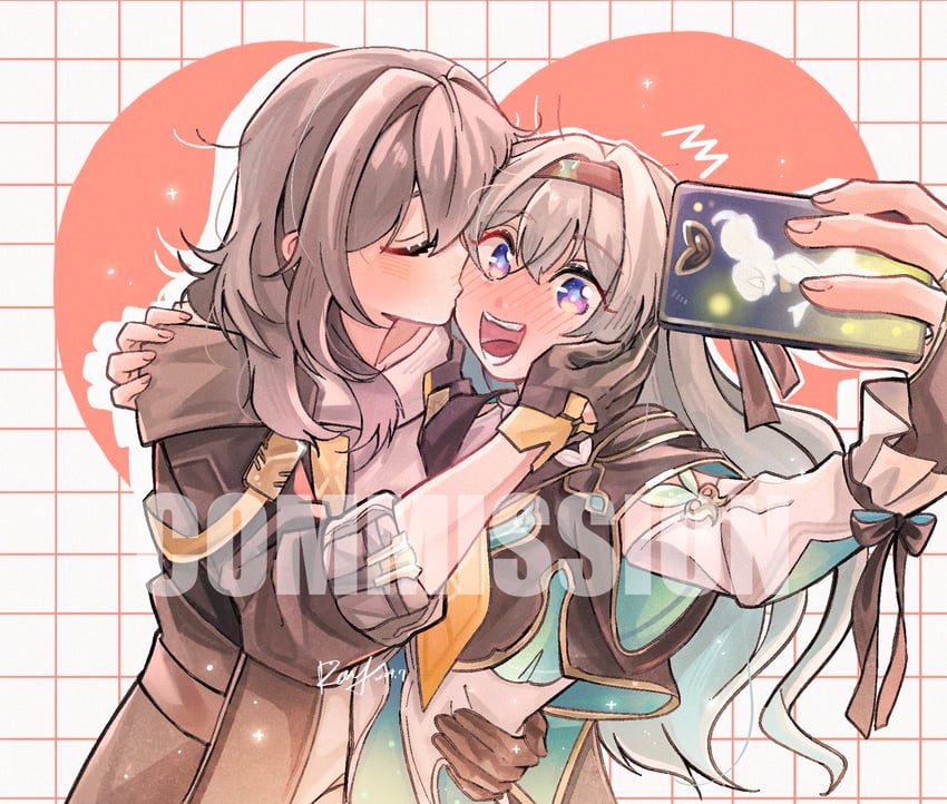 trailblazer, firefly, and stelle (honkai and 1 more) drawn by yoyoray20001996