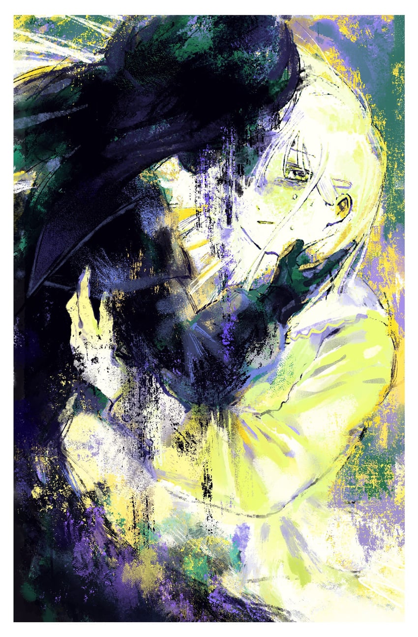 wakaba mutsumi and mortis (bang dream! and 1 more) drawn by ying_(scaraimissu)