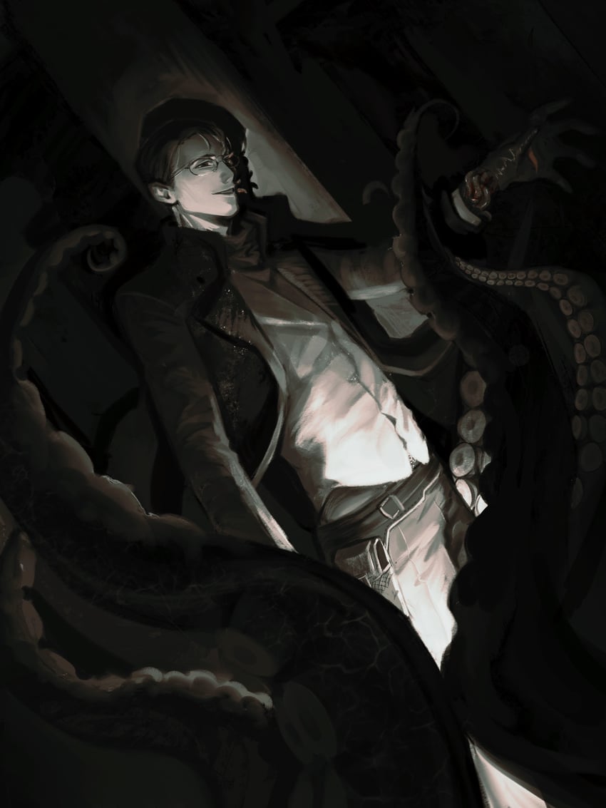 klein moretti and gehrman sparrow (lord of the mysteries) drawn by heibaizhiling646
