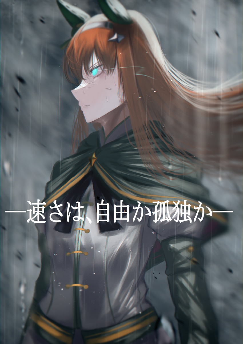 silence suzuka (umamusume and 1 more) drawn by hasewo