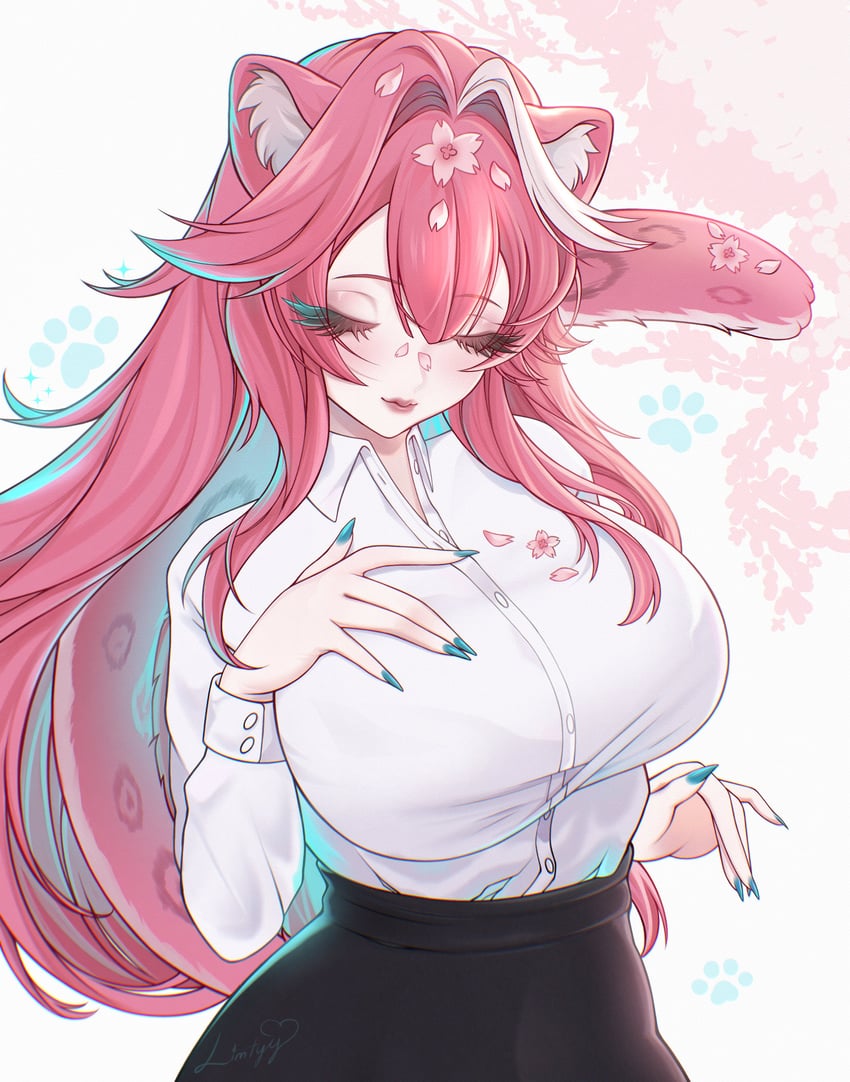 raora panthera (hololive and 1 more) drawn by limtyy
