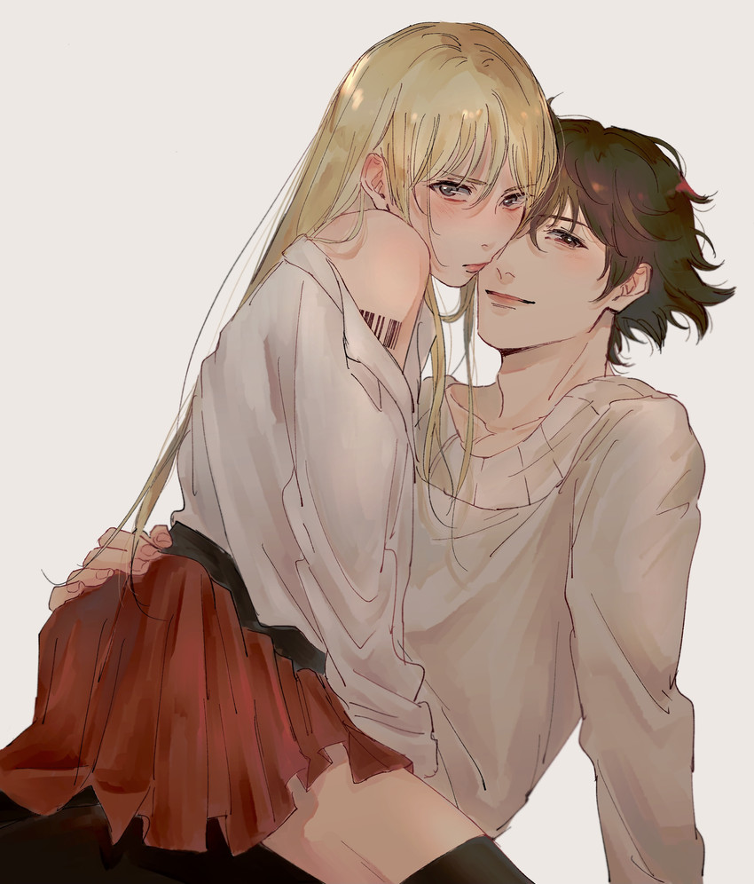 xianming lin and banba zenji (hakata tonkotsu ramens) drawn by nenekoneko_(muuhappy)