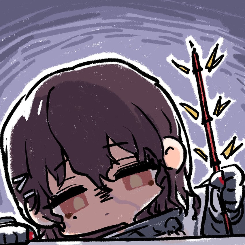 hatsuchiri (girls' frontline and 1 more) drawn by cui_pi_zha_xia_qiu