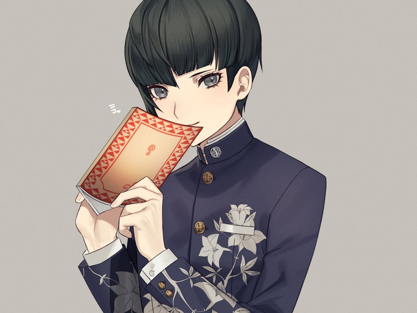 protagonist (shin megami tensei and 1 more) drawn by morimiya_(kuroro)