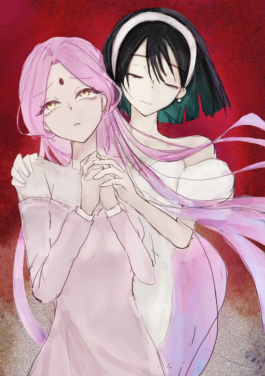 sua and mizi (alien stage) drawn by mumian_huakai