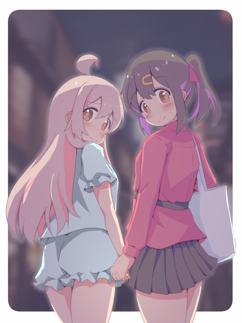oyama mahiro and oyama mihari (onii-chan wa oshimai!) drawn by unkimo