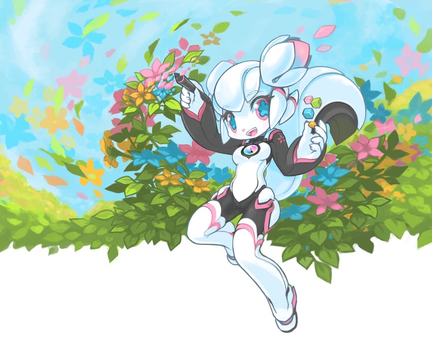kiki the cyber squirrel (original and 2 more) drawn by tyson_tan
