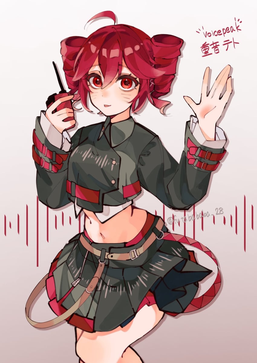 kasane teto (utau and 1 more) drawn by futabababa_28