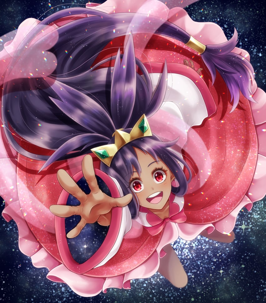 iris (pokemon and 1 more) drawn by masami_(uugg3747)