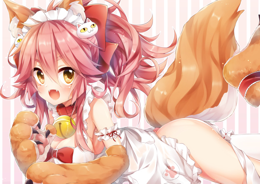 tamamo and tamamo cat (fate and 1 more) drawn by kinosaki_yuuta