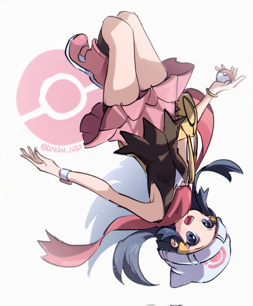 dawn (pokemon and 1 more) drawn by qnqn_1020