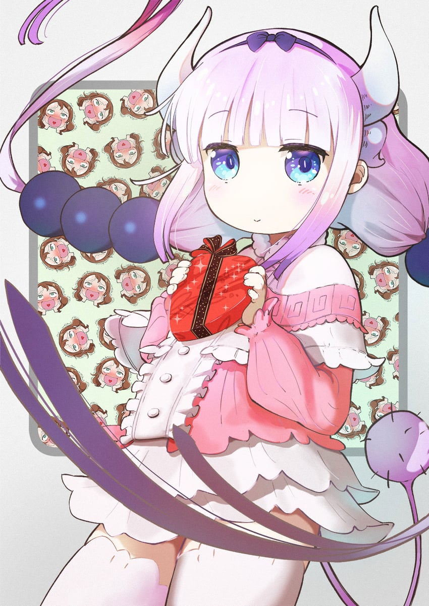 kanna kamui and saikawa riko (kobayashi-san chi no maidragon) drawn by arakan