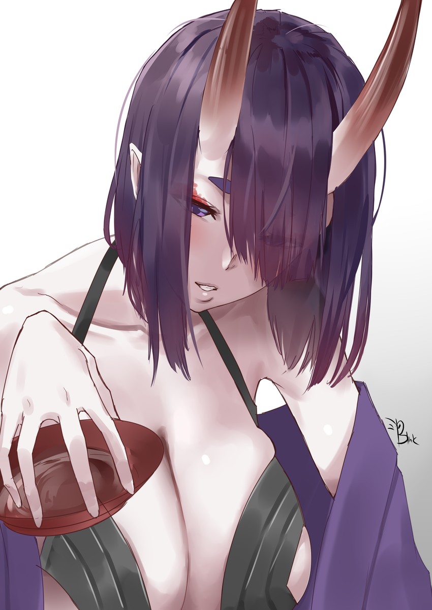 shuten douji (fate and 1 more) drawn by blinkblink_art