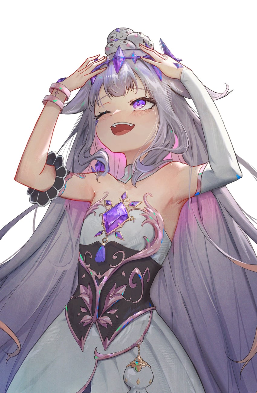 koseki bijou and pebble (hololive and 1 more) drawn by toripisu