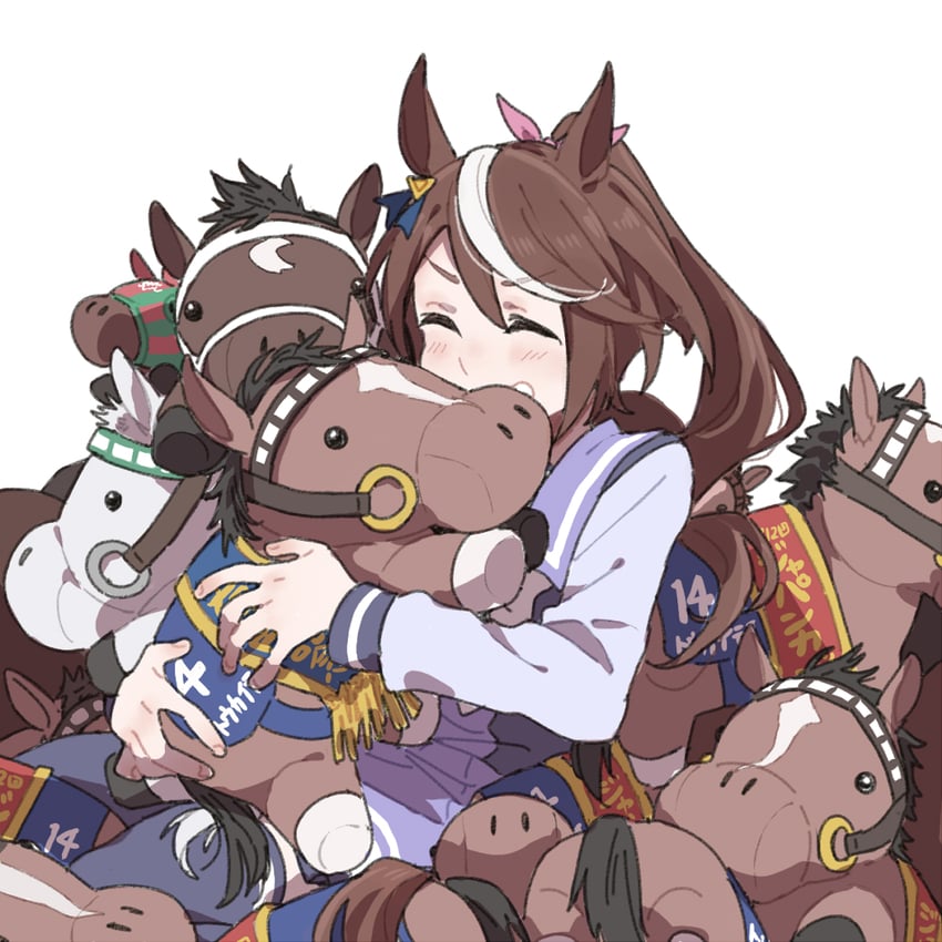 mejiro mcqueen, symboli rudolf, tokai teio, and nice nature (umamusume) drawn by ree_(re-19)