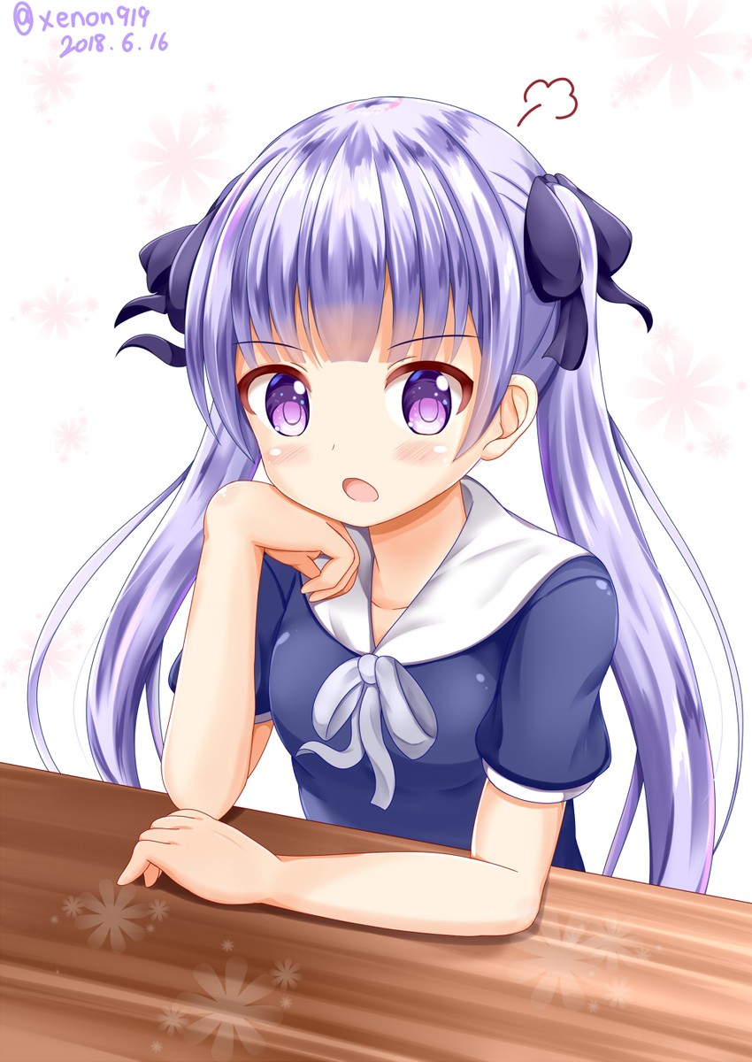 suzukaze aoba (new game!) drawn by xenon_(for_achieve)