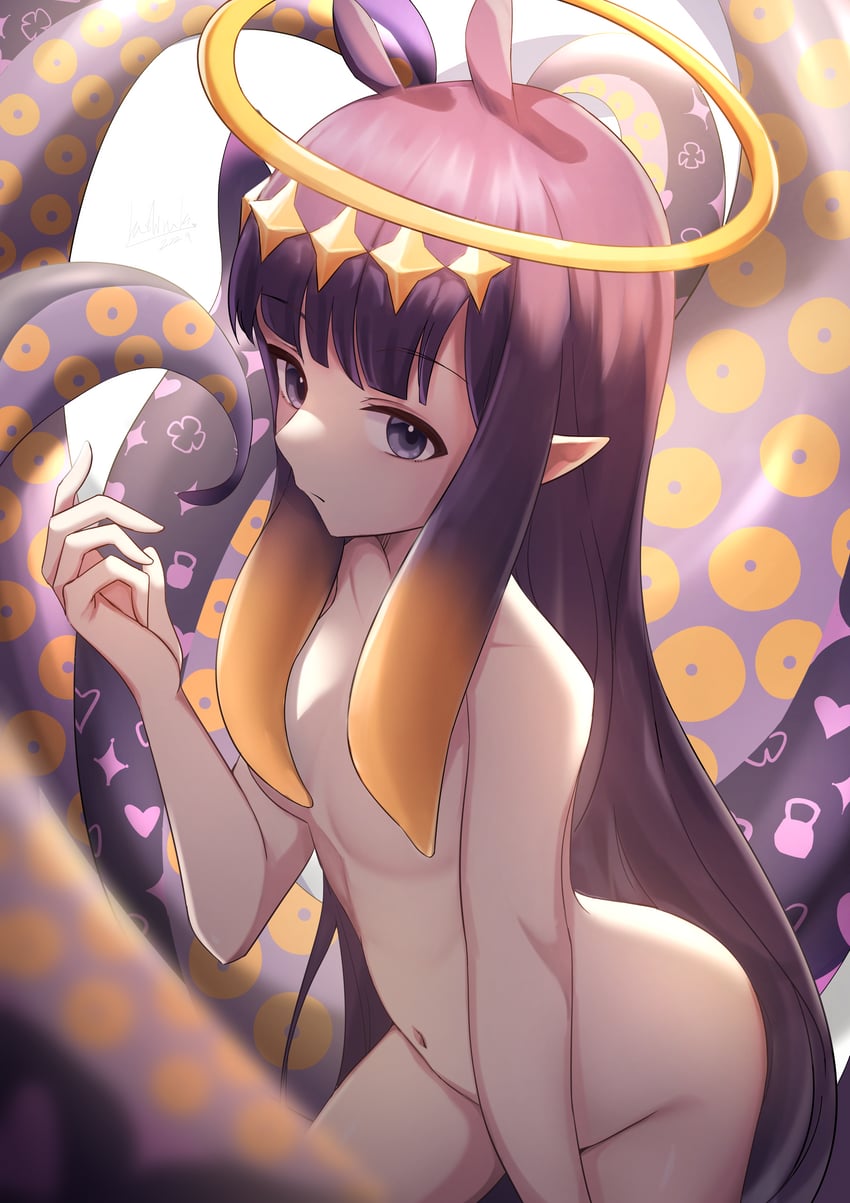ninomae ina'nis (hololive and 1 more) drawn by hashira_14