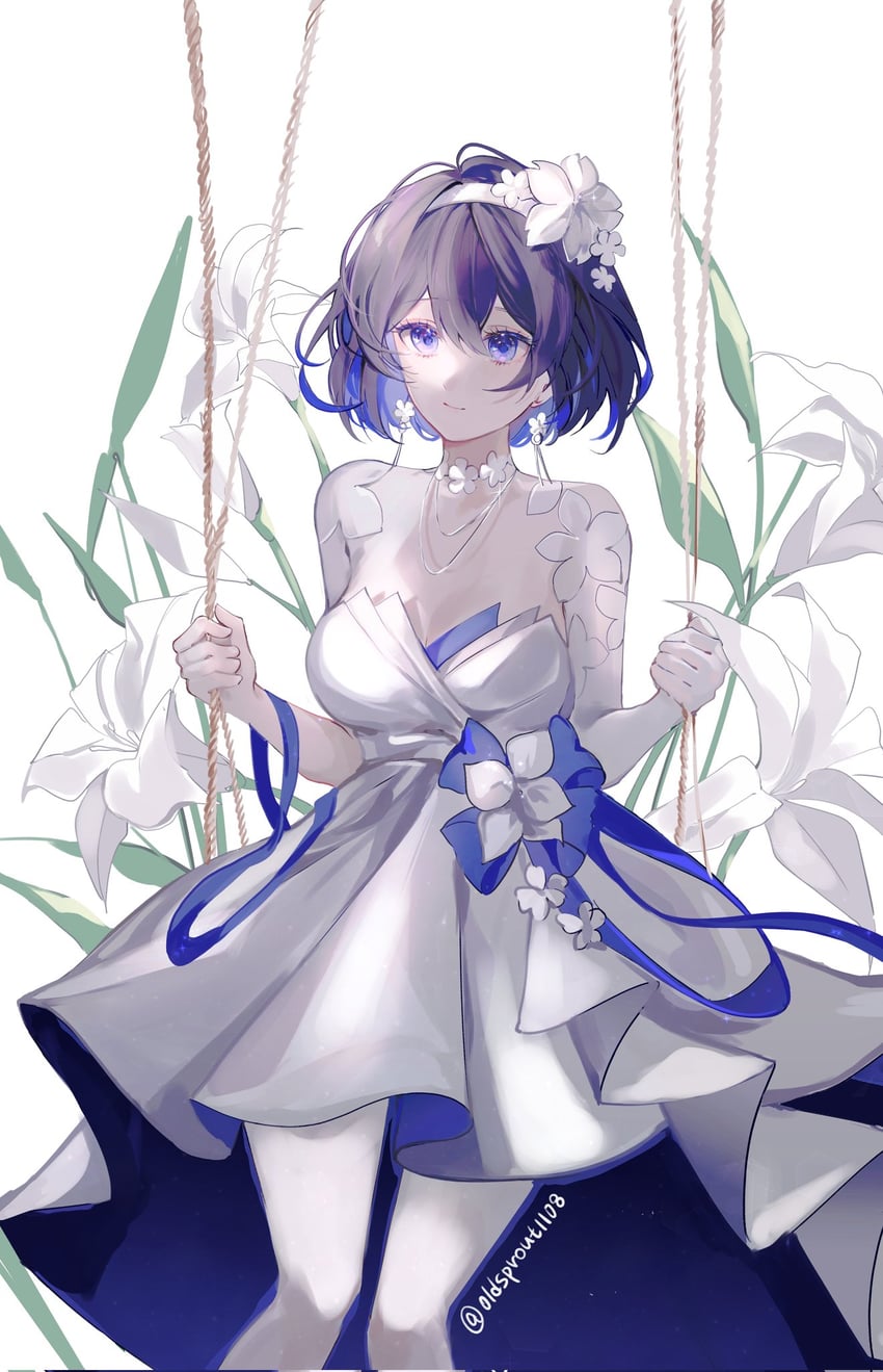 seele vollerei (honkai and 1 more) drawn by oldsprout1108