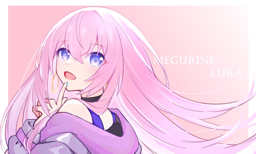 megurine luka and vivid bad squad luka (vocaloid and 1 more) drawn by alnana
