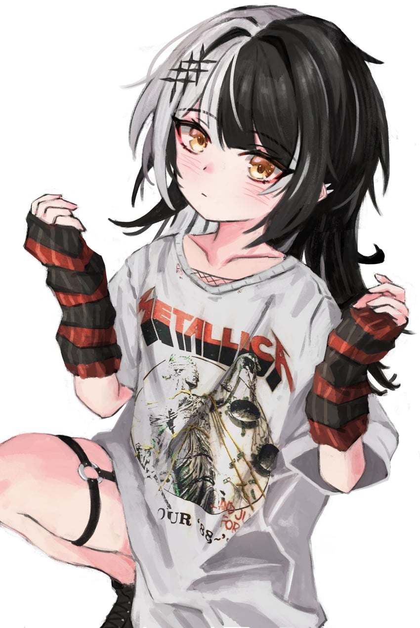 shiori novella (hololive and 2 more) drawn by akarinnndesu